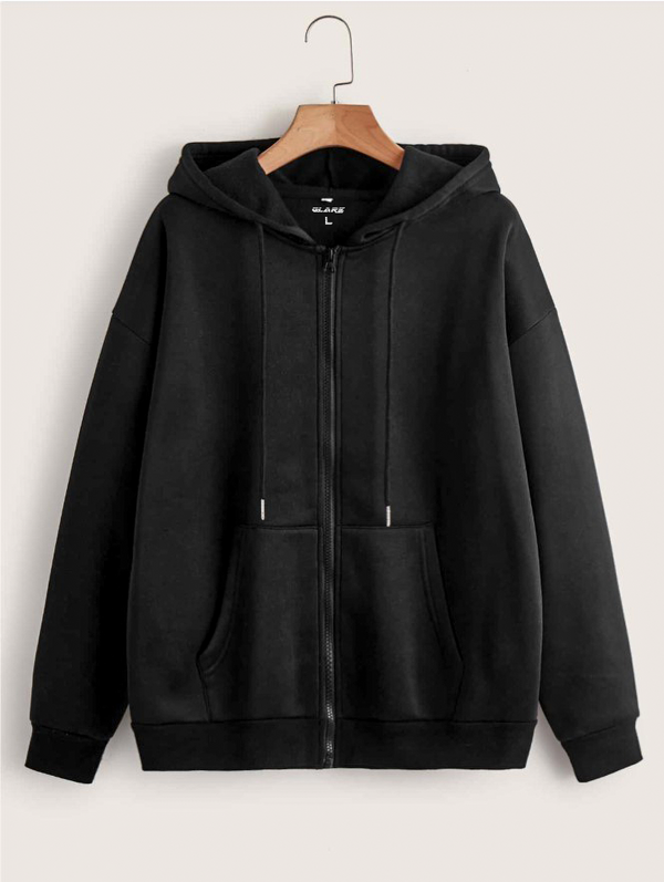 Black Hoodie Zipper