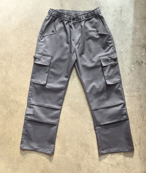 Grey Cargo Pants